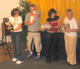 Carolin, Michael, Susanne und Angelika