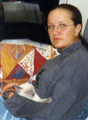 Bahnfahrt nach Grimmen, Loona und ich