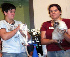 Carolin und Martina bei der Best in Show 11/09/2004